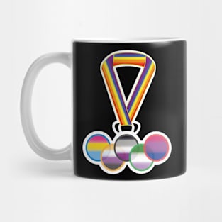 LGBTQIA+ medal Mug